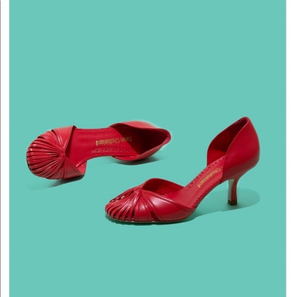 Sarah Chofakian leather pumps